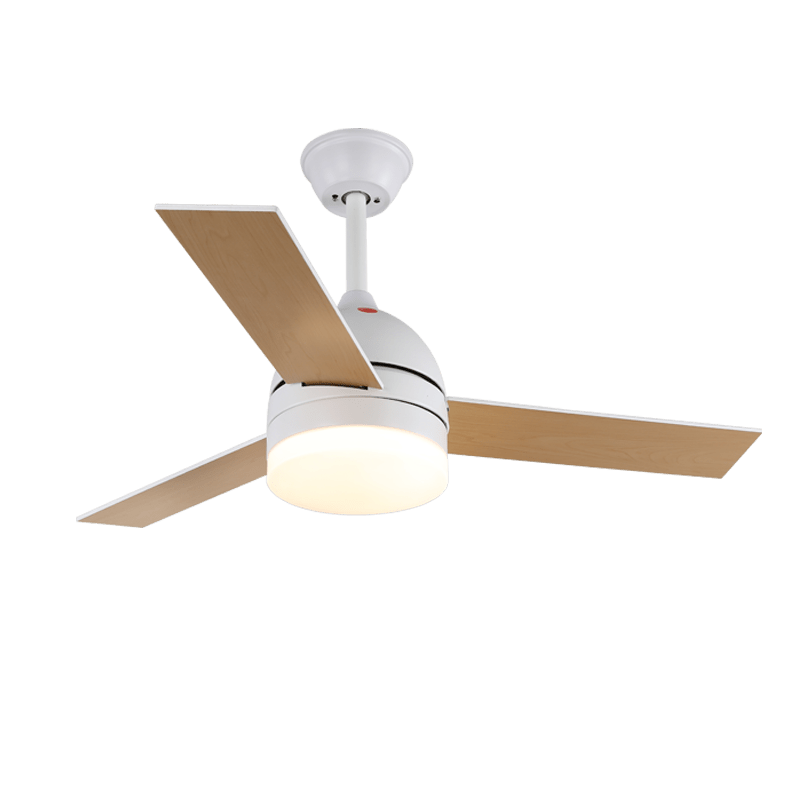 Selena Minimalist Wood Ceiling Fan Light