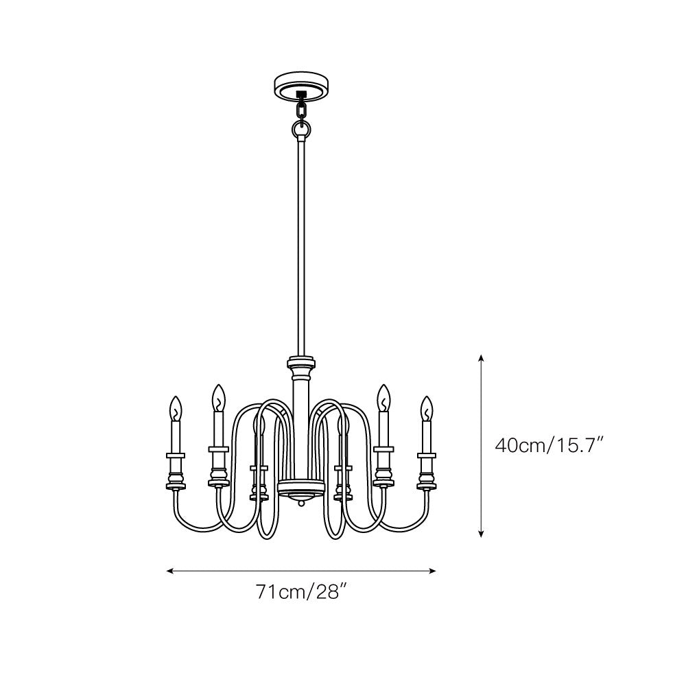 Rivivaria Chandelier