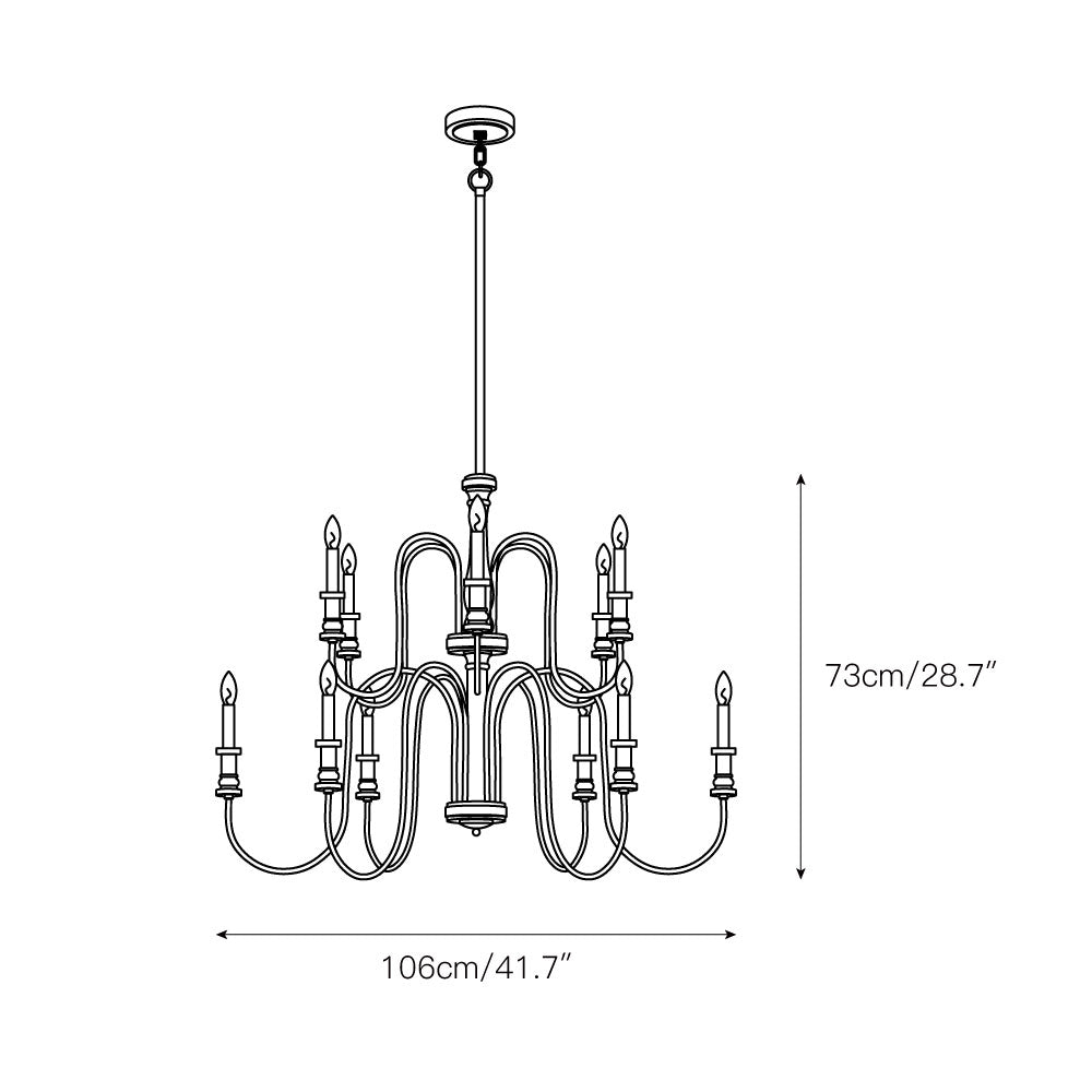 Rivivaria Chandelier