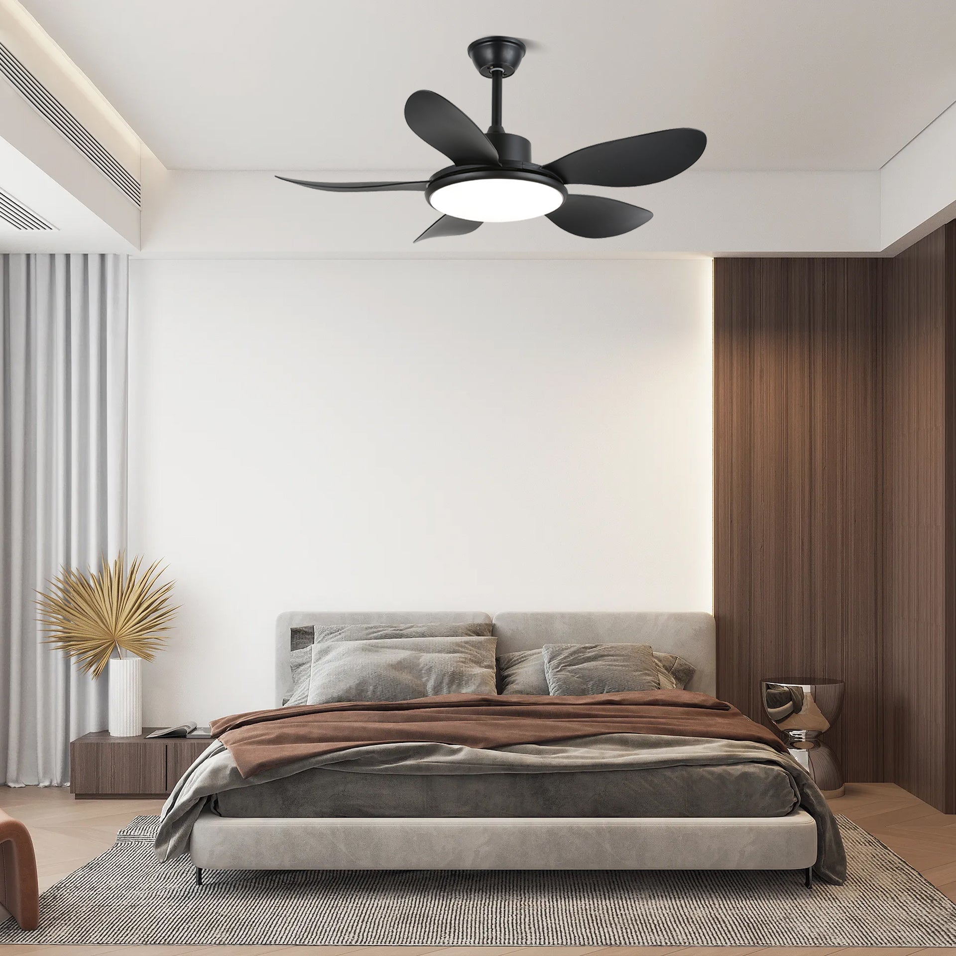 Tirenor Wood Ceiling Fan Light