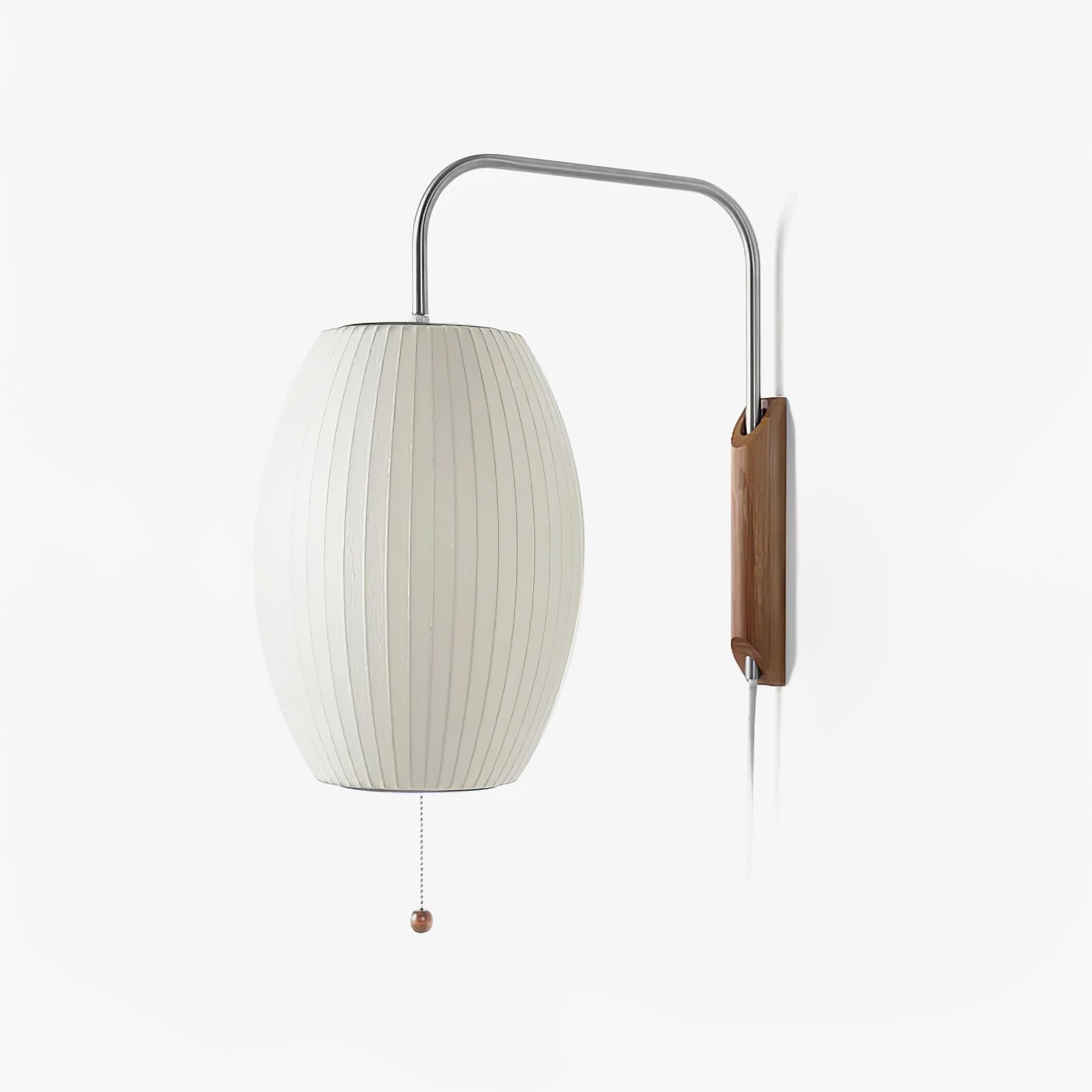 Lustra Wall Sconce Walnut Ball