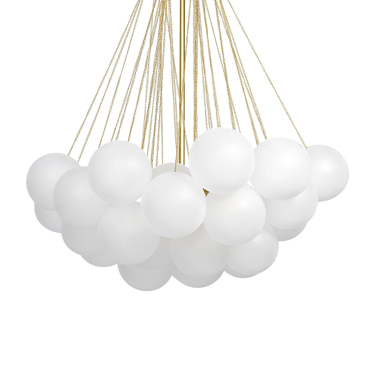 Eiririra Chandelier Bubble Frosted Glass