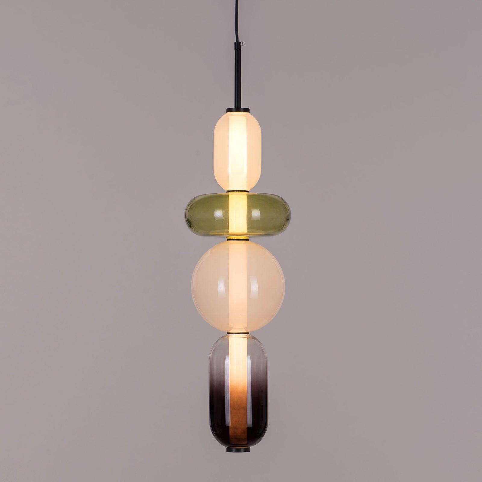 Lioraena Candied Glass Cluster Pendant Light