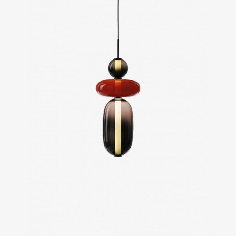 Lioraena Candied Glass Cluster Pendant Light