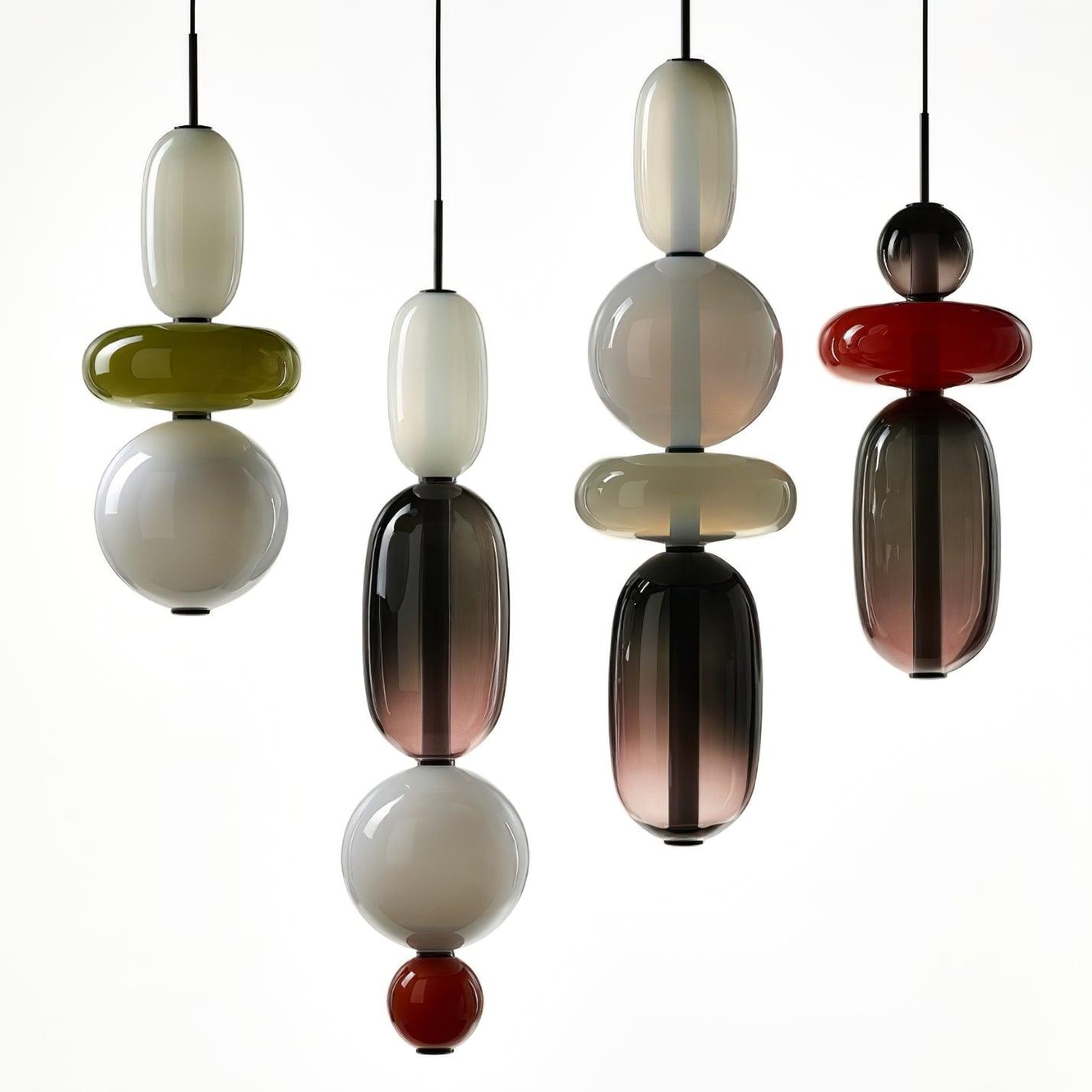 Lioraena Candied Glass Cluster Pendant Light