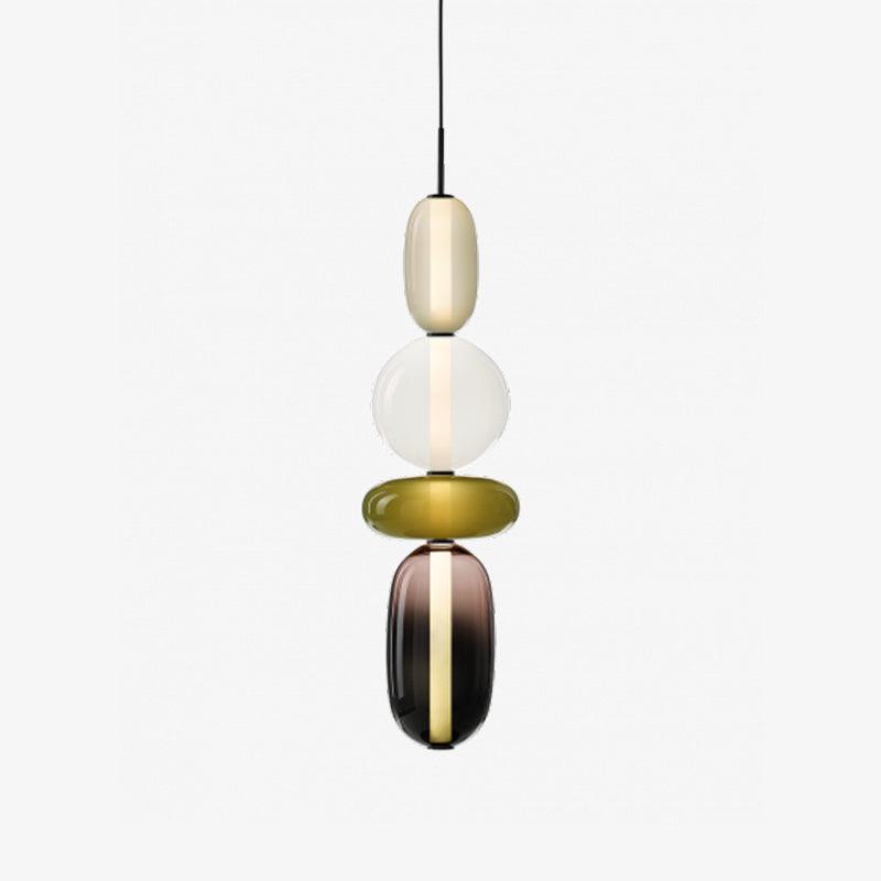 Lioraena Candied Glass Cluster Pendant Light