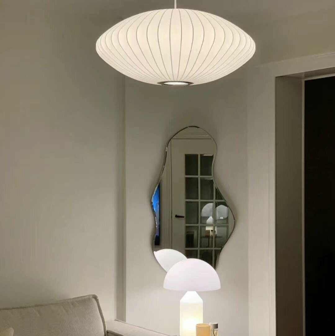 Ritta Pendant Light Bubble Mulberry Silk