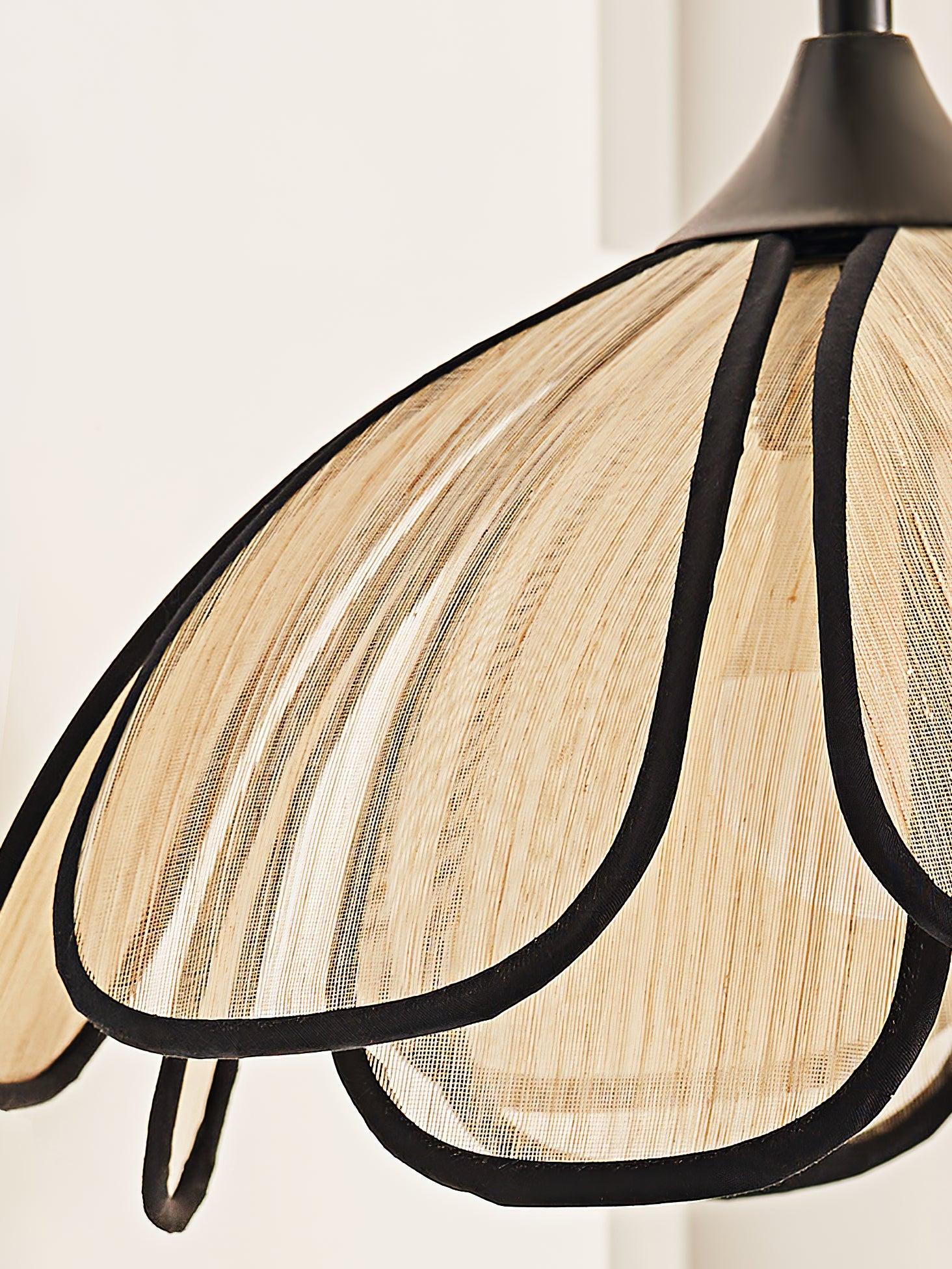 Ivsiliel Natural Burnt Petal Wall Lamp