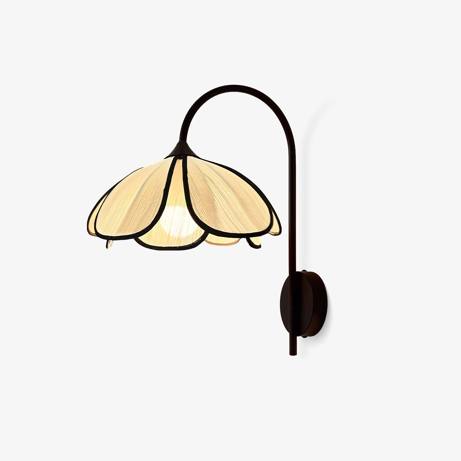 Ivsiliel Natural Burnt Petal Wall Lamp
