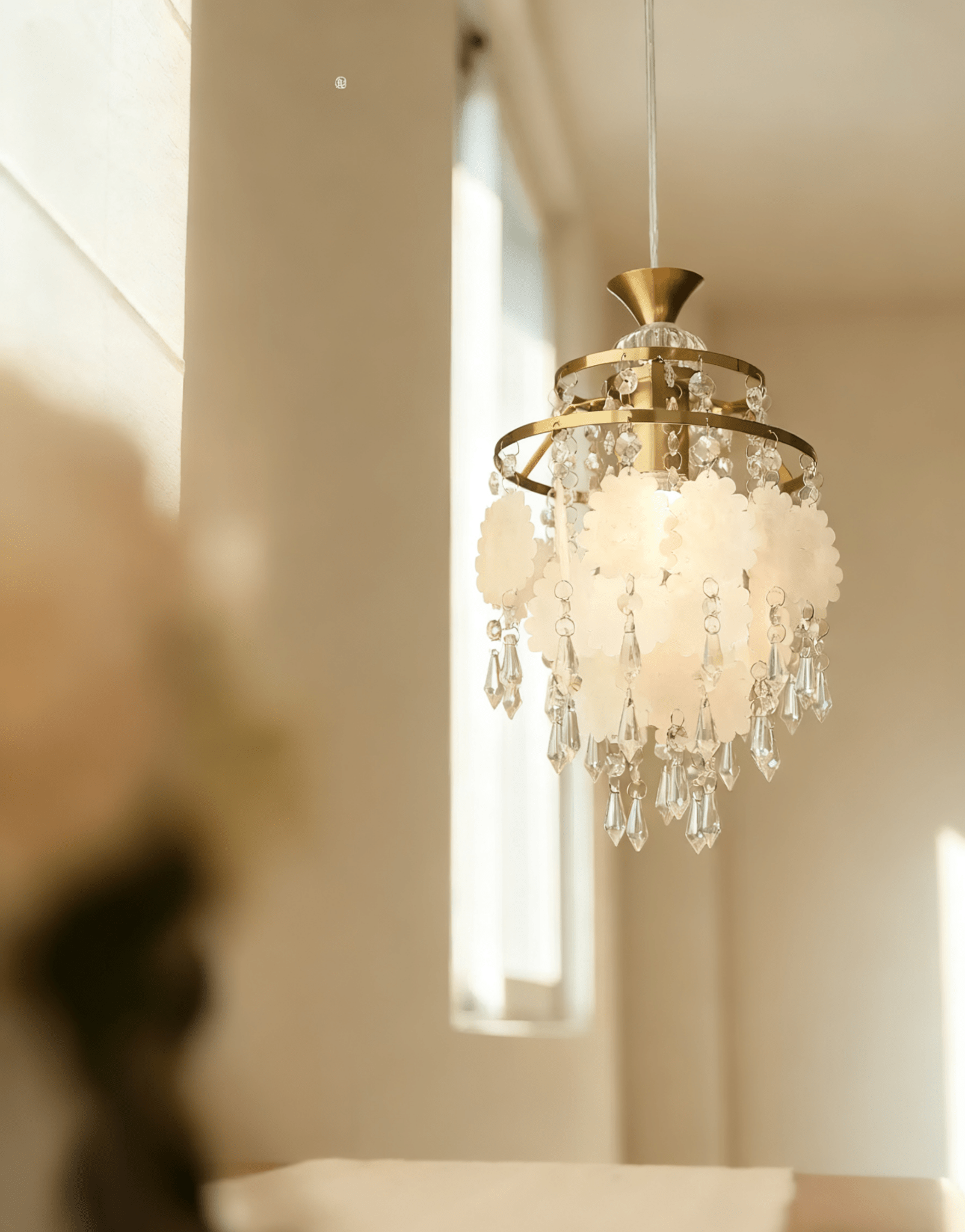 Quenby Butterfly Crystal Pendant Light