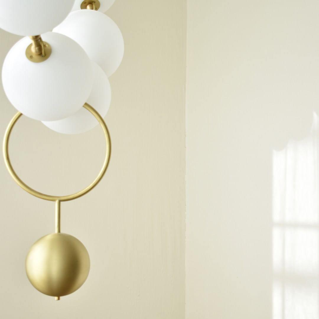 Lustra Pendant Lamp Necklace Glass - Neutral Decor