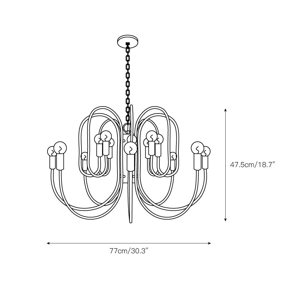 Orelelella Chandelier
