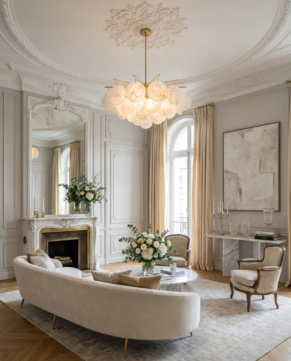 Everstone Alabaster Chandelier