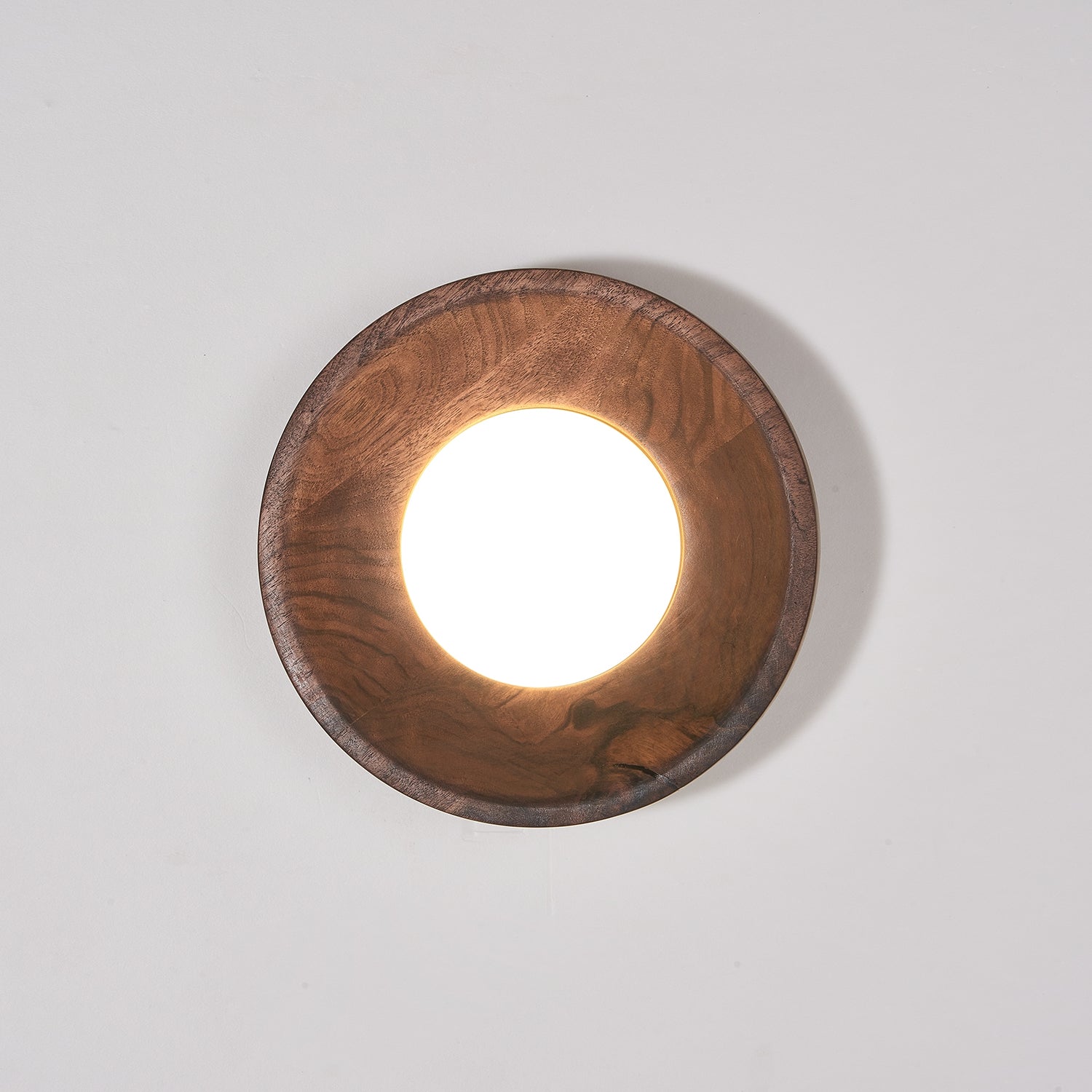 Aldaora Wall Lamp Walnut Wood Acrylic