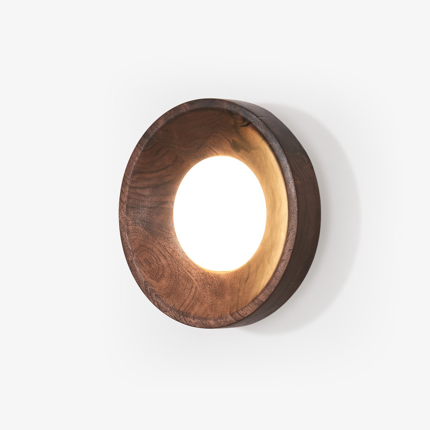 Aldaora Wall Lamp Walnut Wood Acrylic