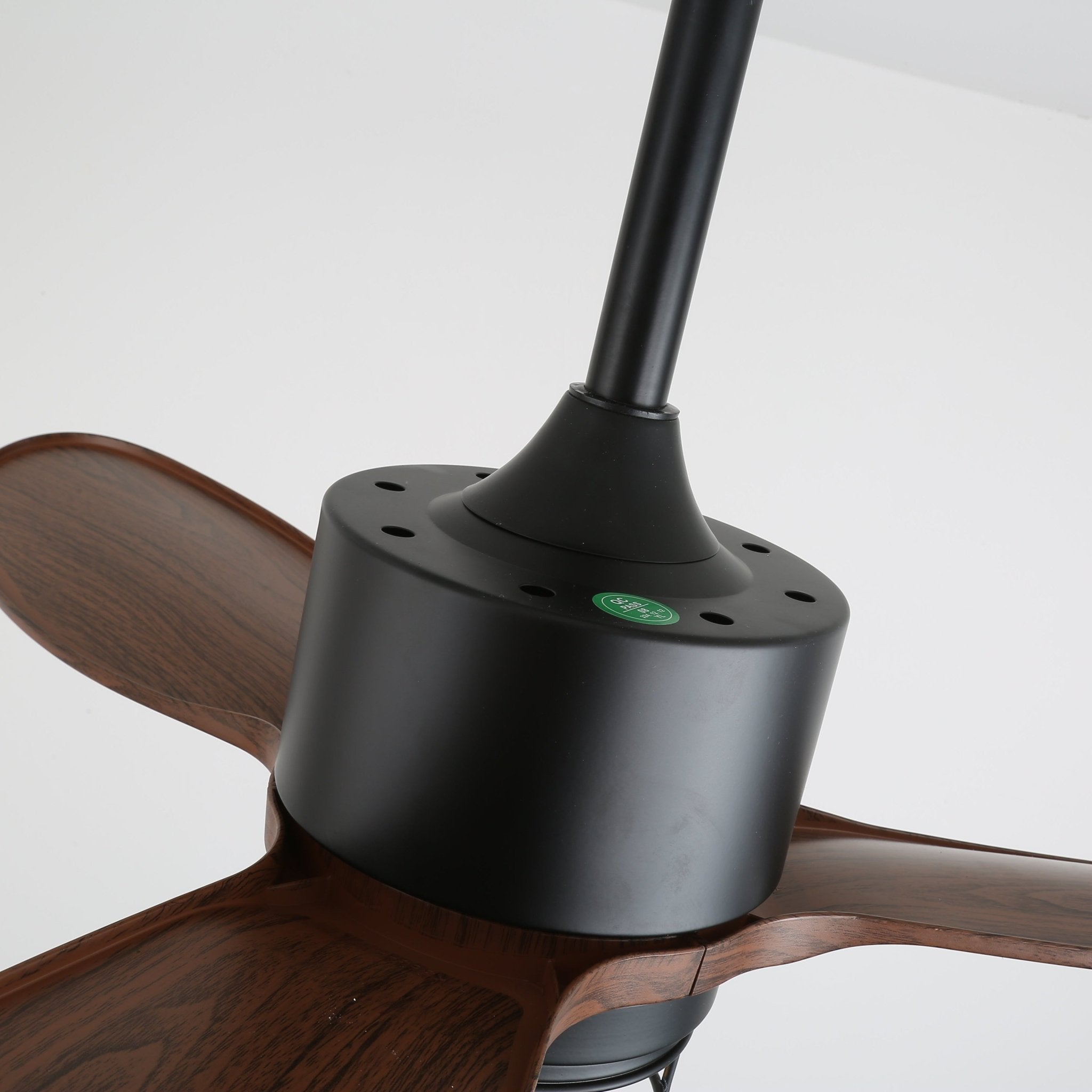 Brisora Industrial Wood Ceiling Fan Light