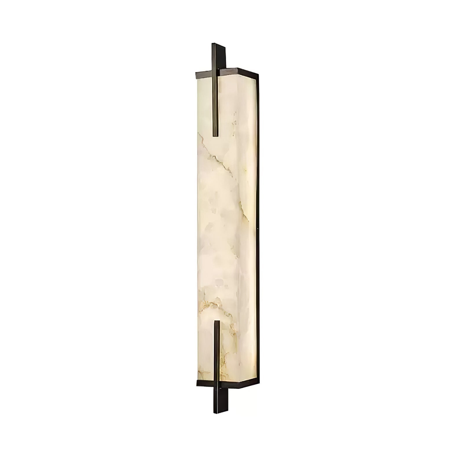 Komino Rectangular Alabaster Wall Light