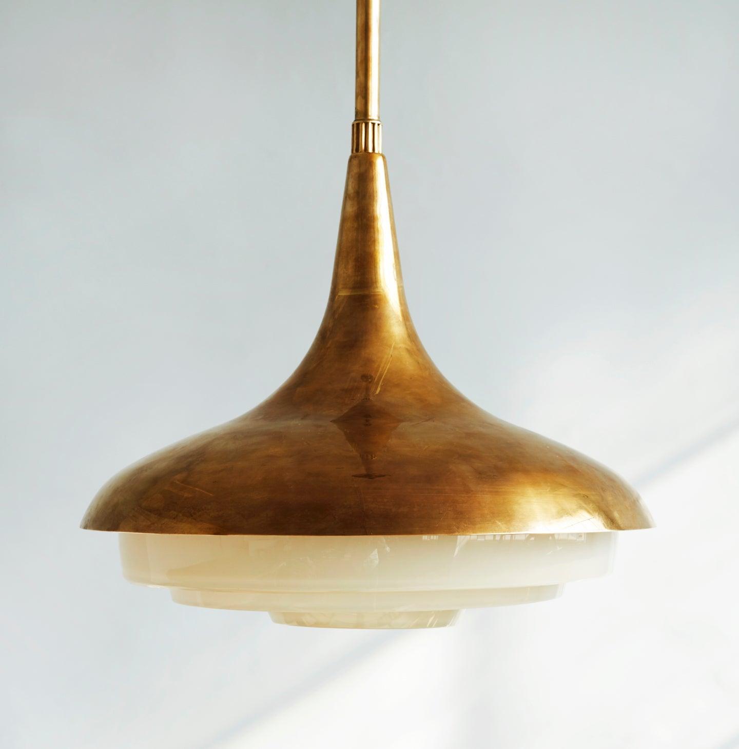 Liorinine Mid-Century Modern Glass Pendant Light
