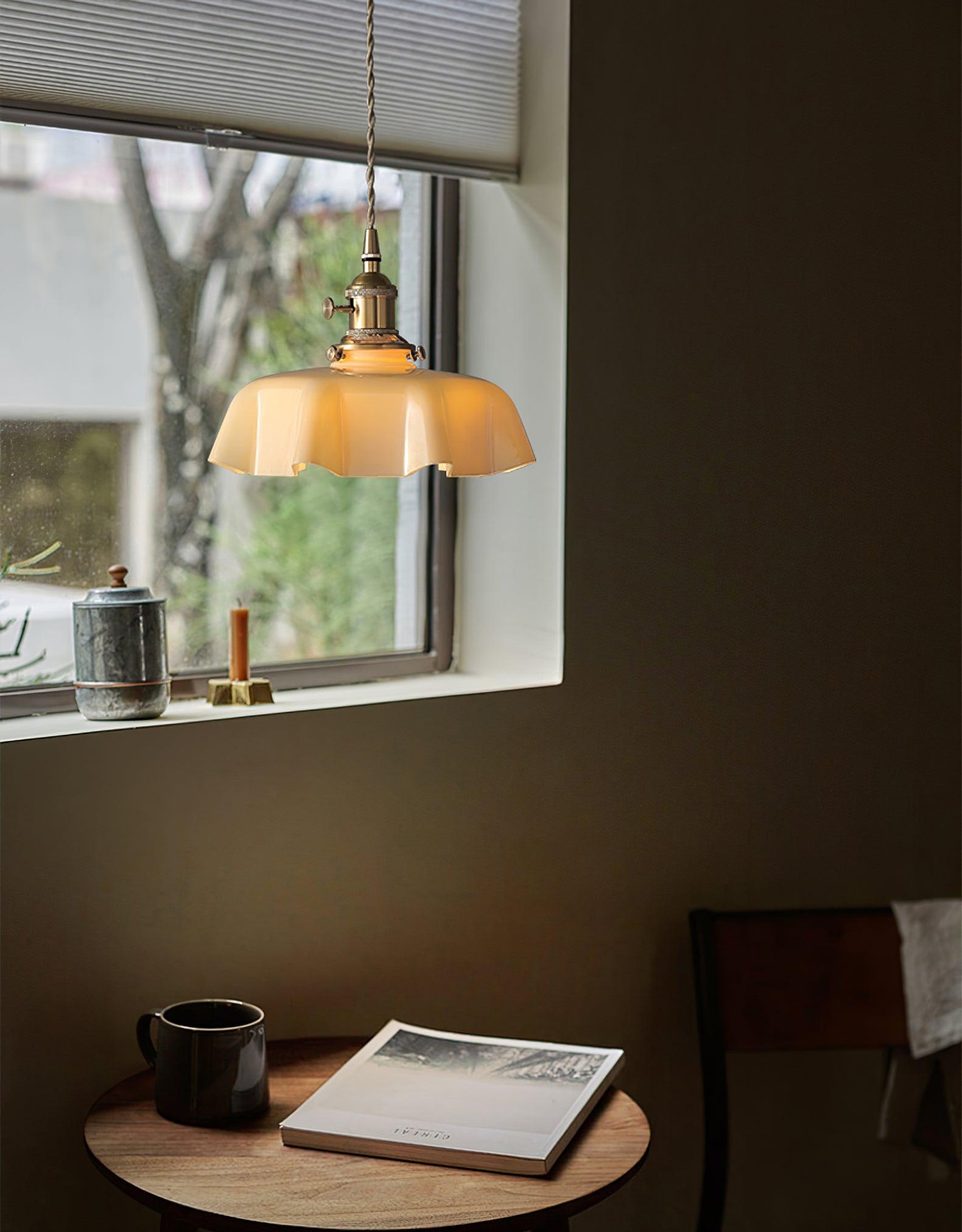 Liorivora Pendant Light French Flower for Dining Room