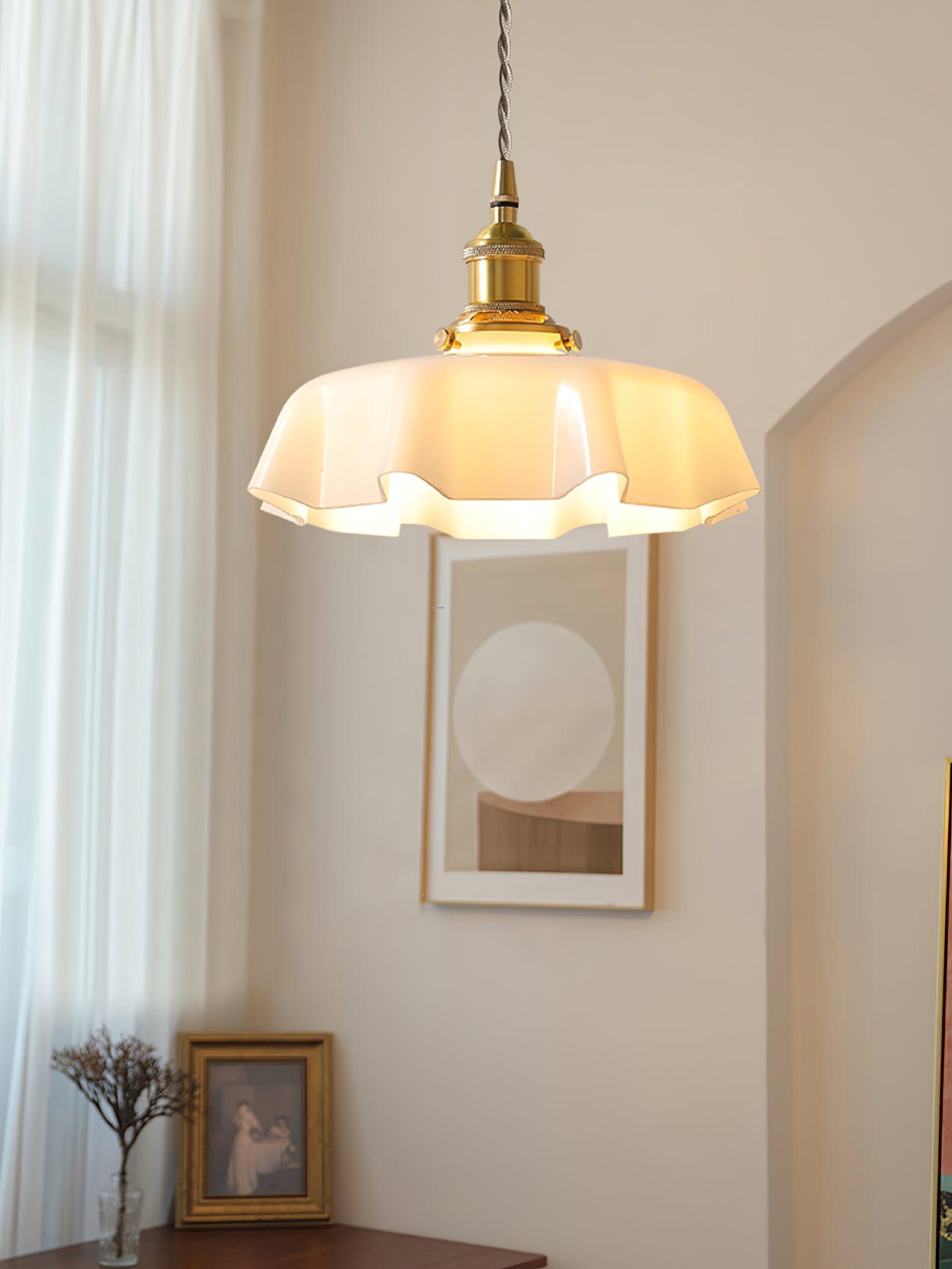 Liorivora Pendant Light French Flower for Dining Room