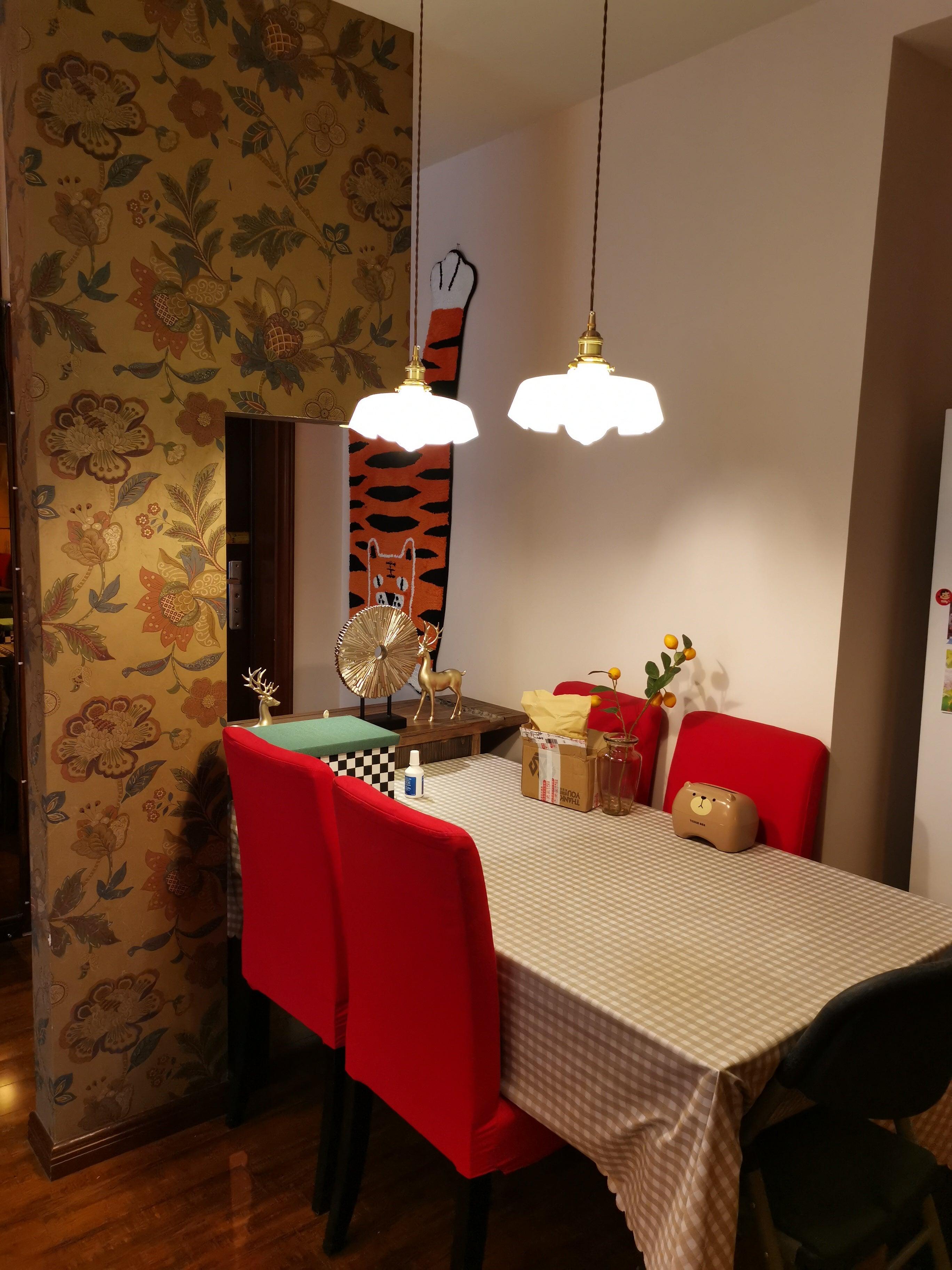 Liorivora Pendant Light French Flower for Dining Room