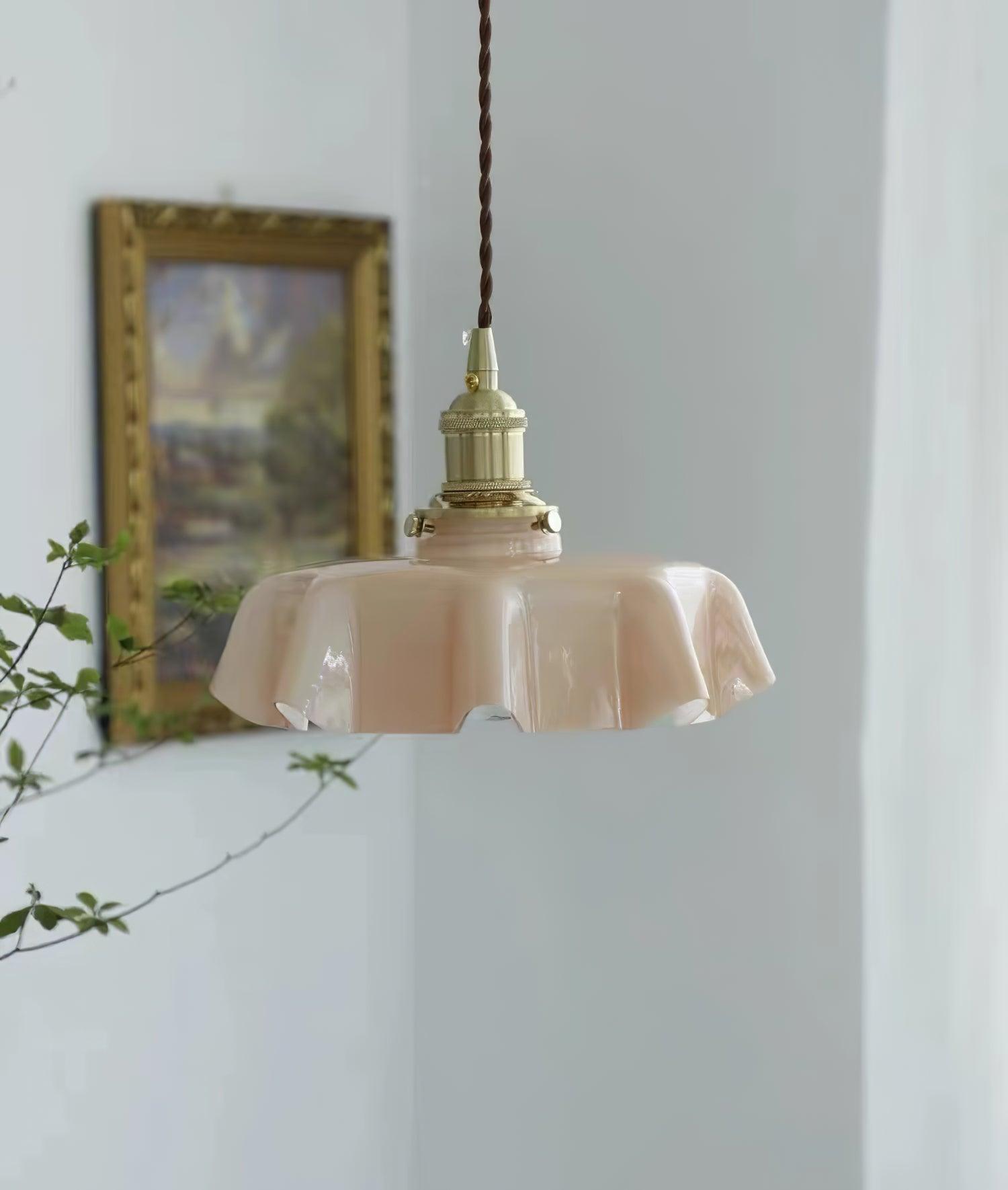 Liorivora Pendant Light French Flower for Dining Room