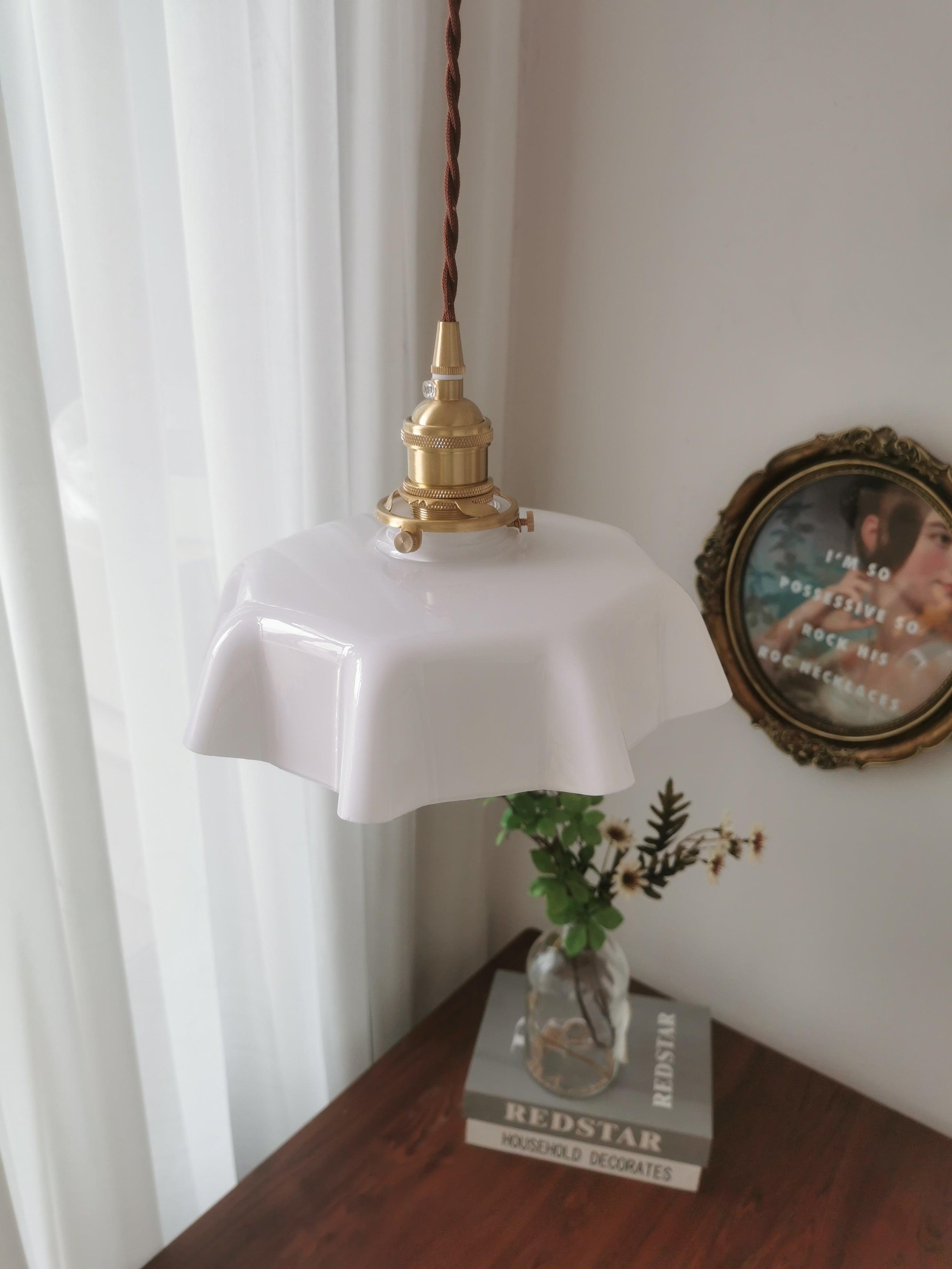 Liorivora Pendant Light French Flower for Dining Room
