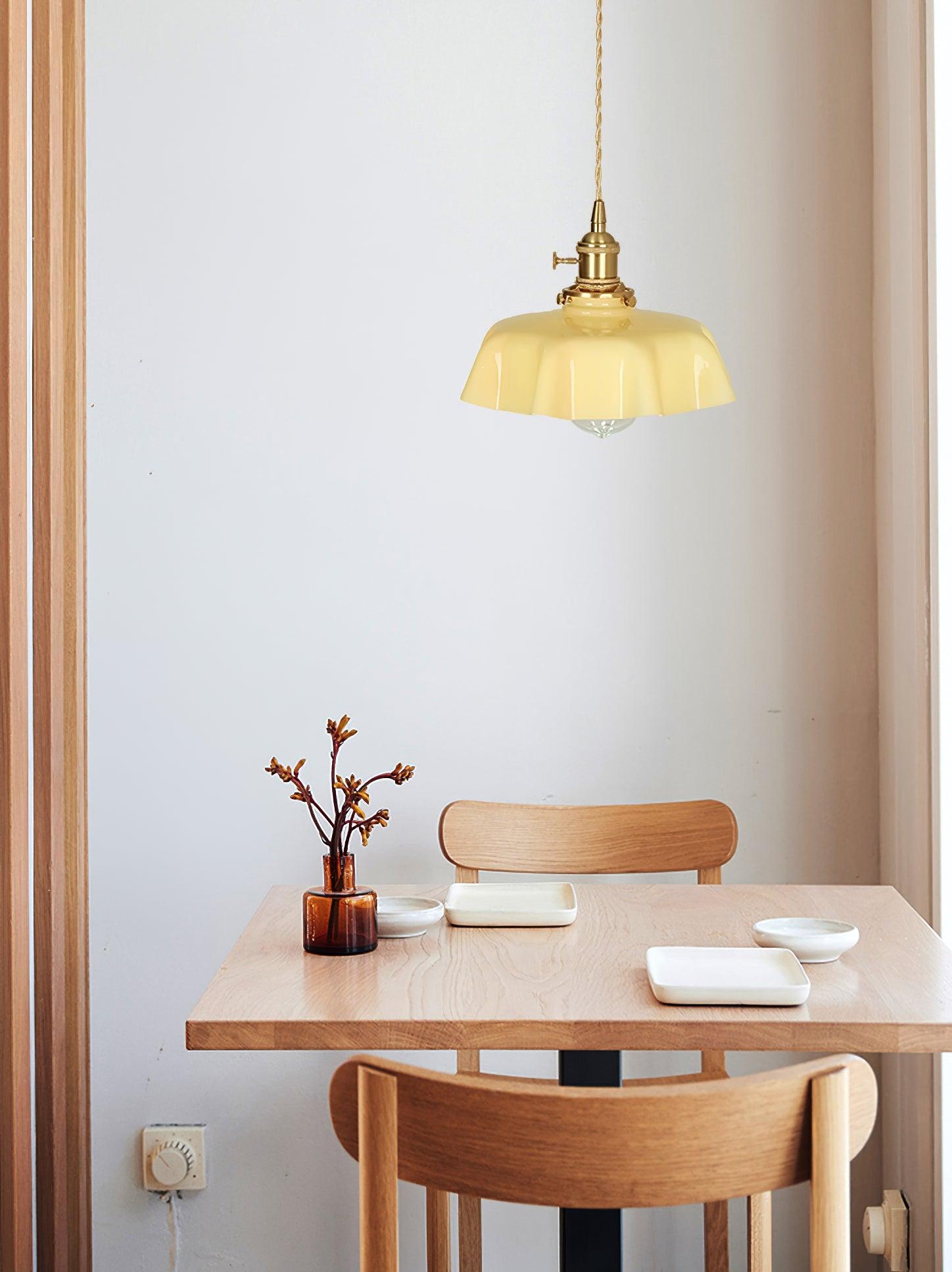 Liorivora Pendant Light French Flower for Dining Room