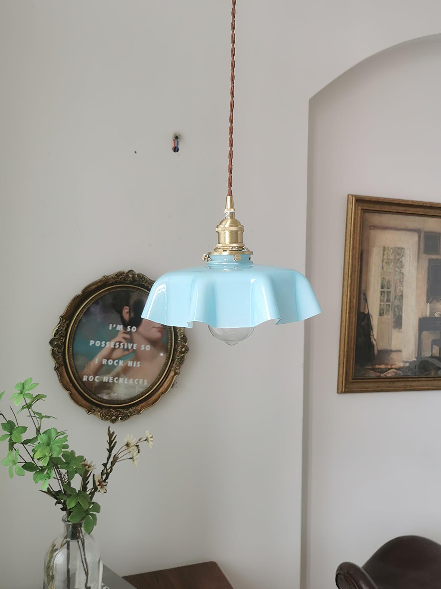 Liorivora Pendant Light French Flower for Dining Room