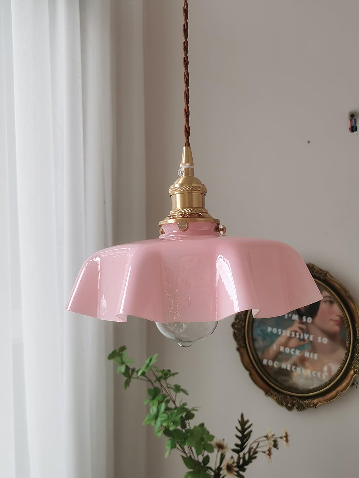 Liorivora Pendant Light French Flower for Dining Room