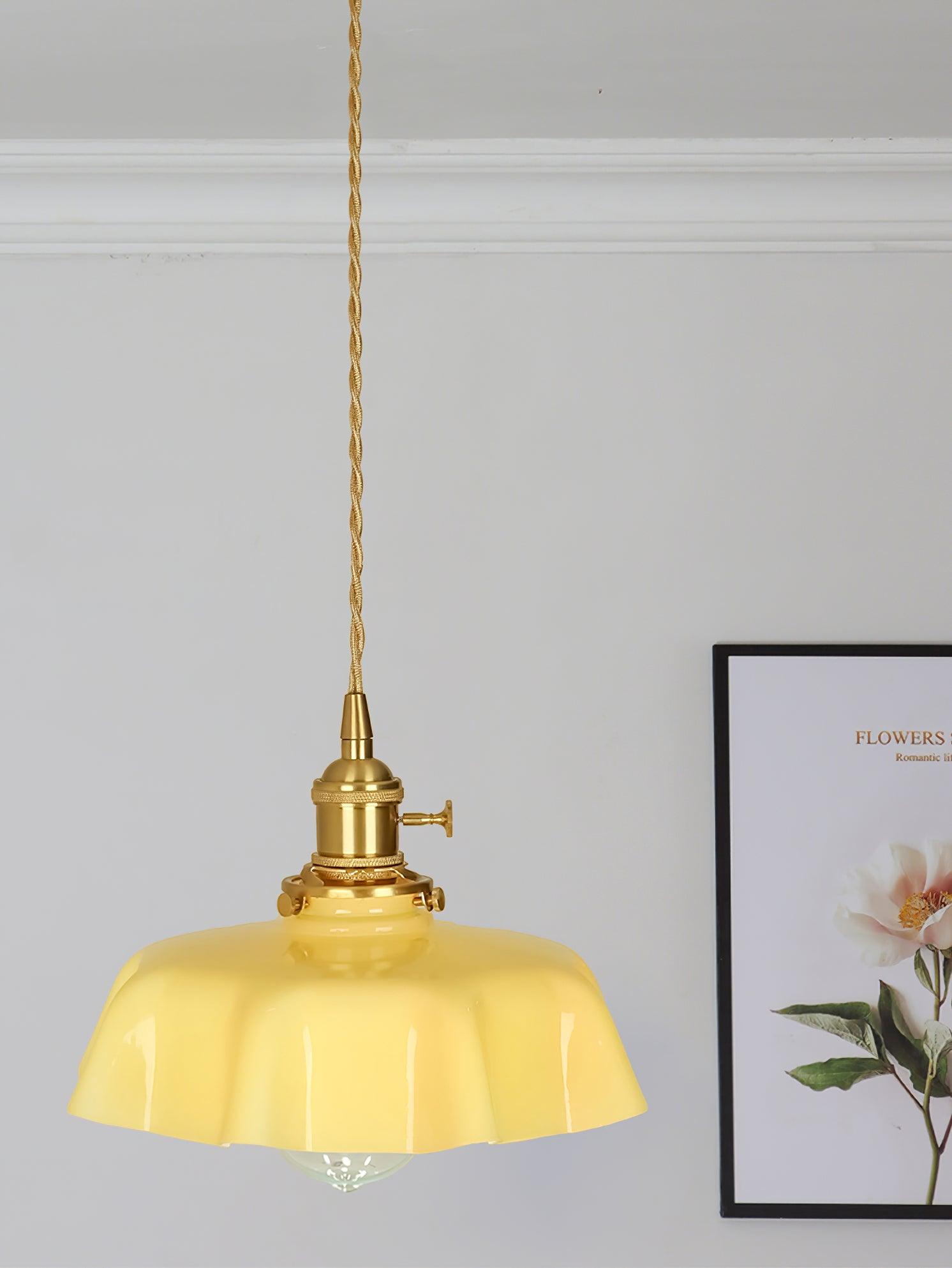 Liorivora Pendant Light French Flower for Dining Room