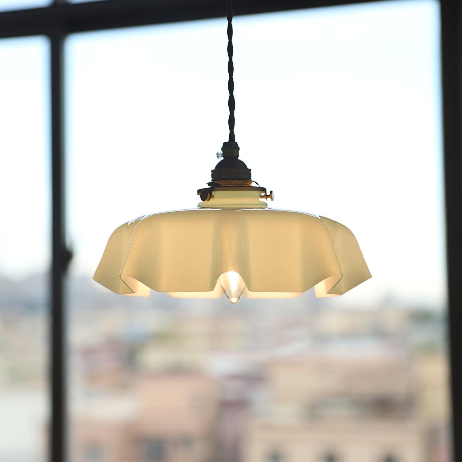 Liorivora Pendant Light French Flower for Dining Room
