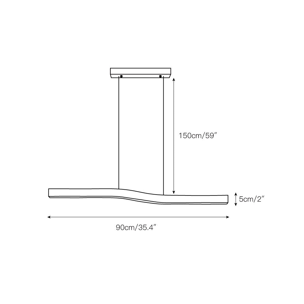 Ravenwick Linear Pendant Light