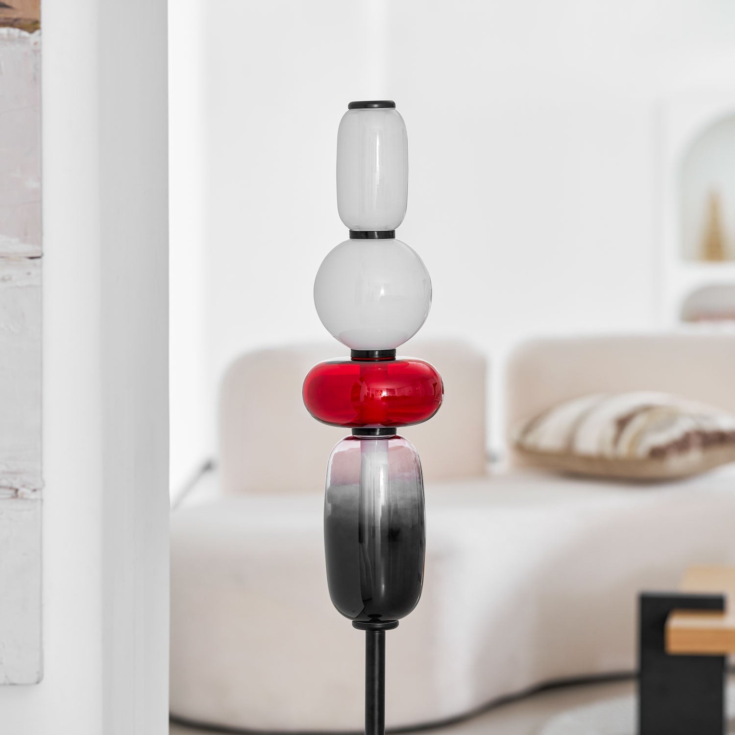 Willowshire Glass Floor Lamp