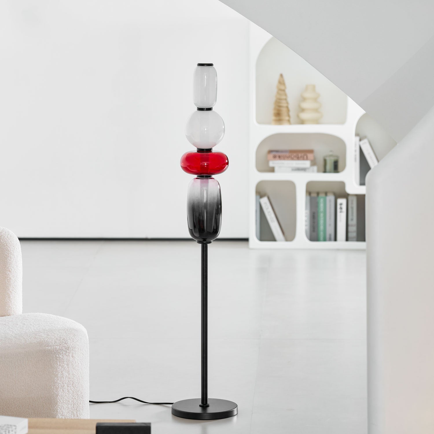 Willowshire Glass Floor Lamp