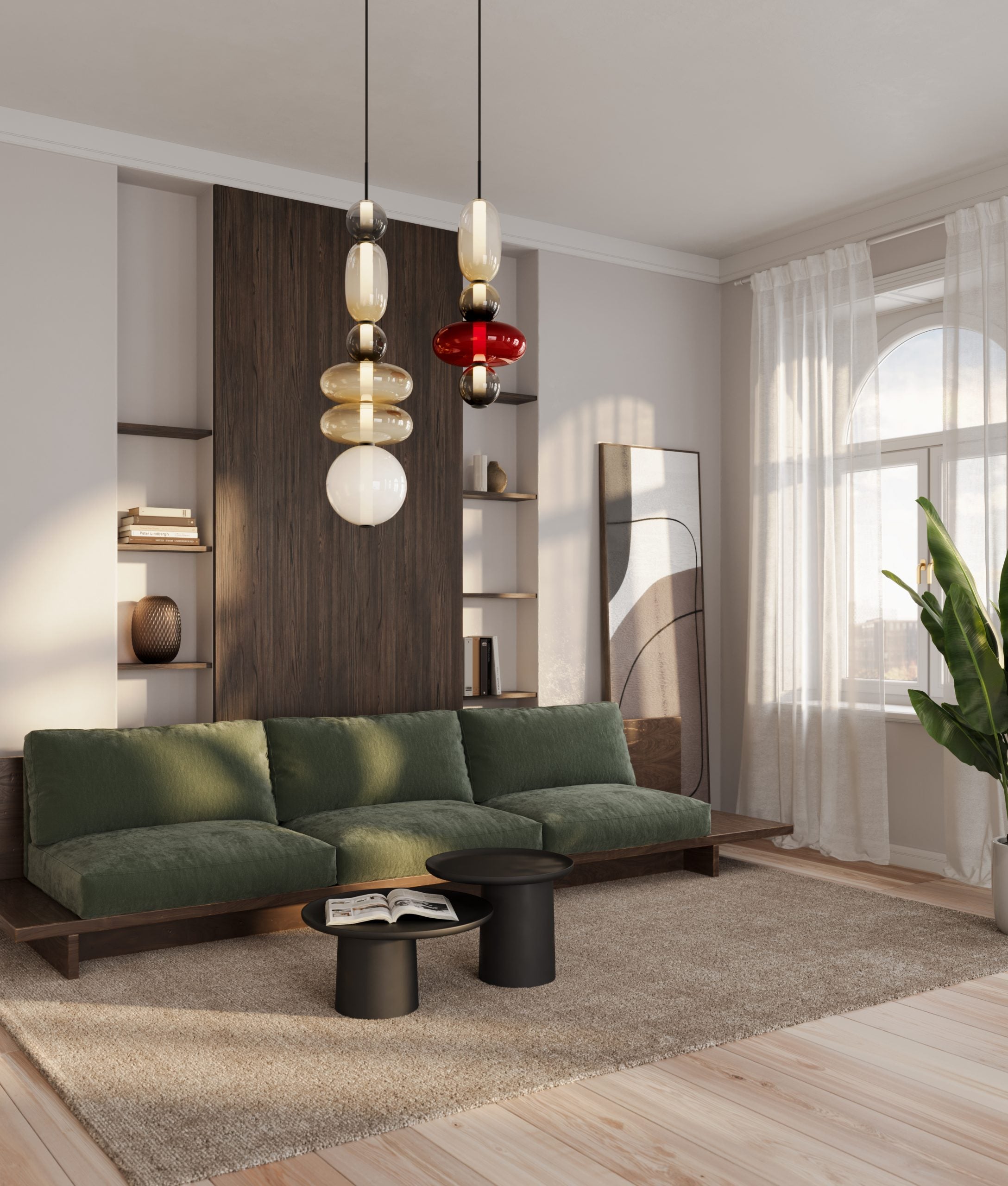 Velinian Glass Chandelier