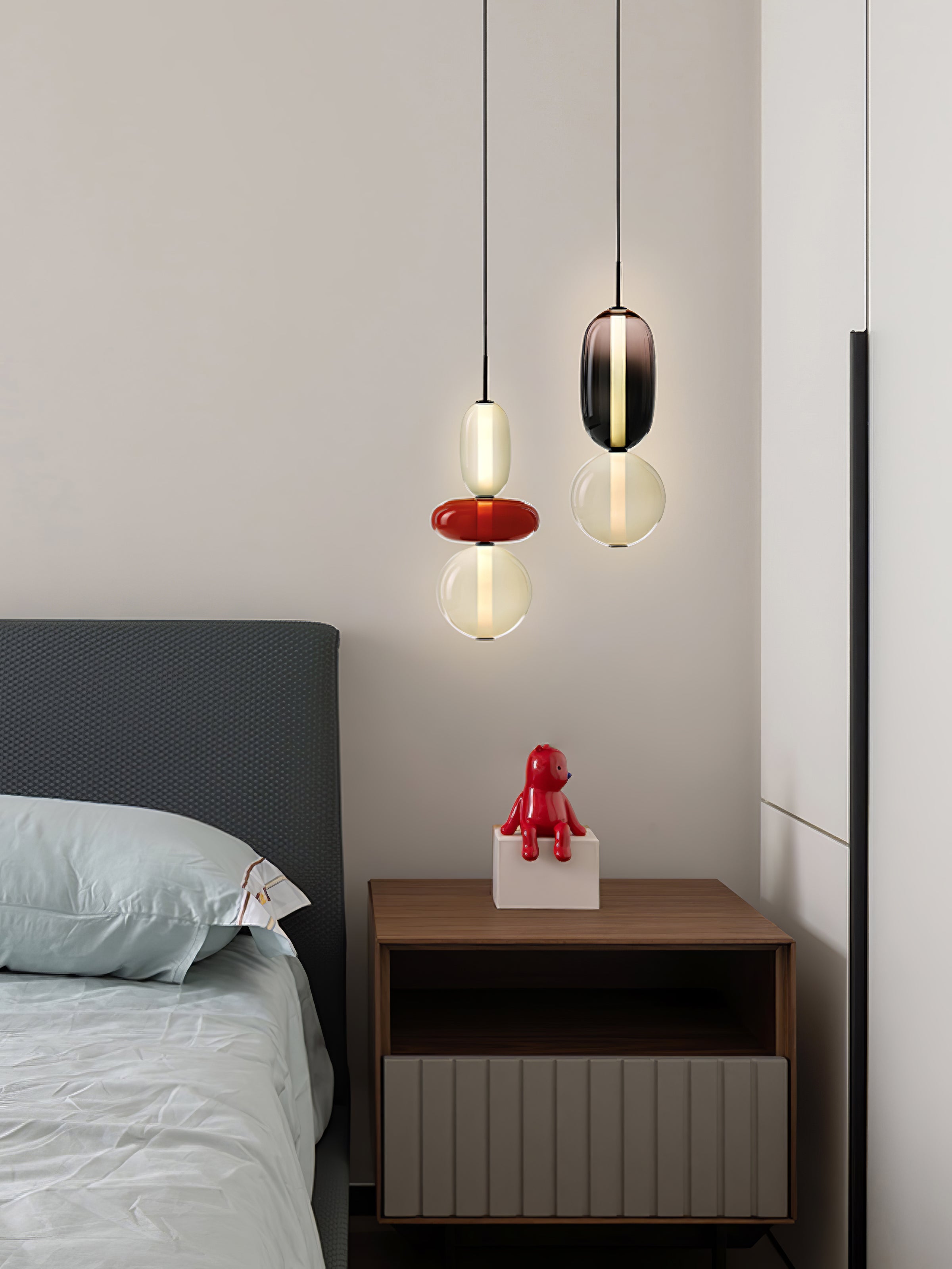 Lioraena Candied Glass Cluster Pendant Light