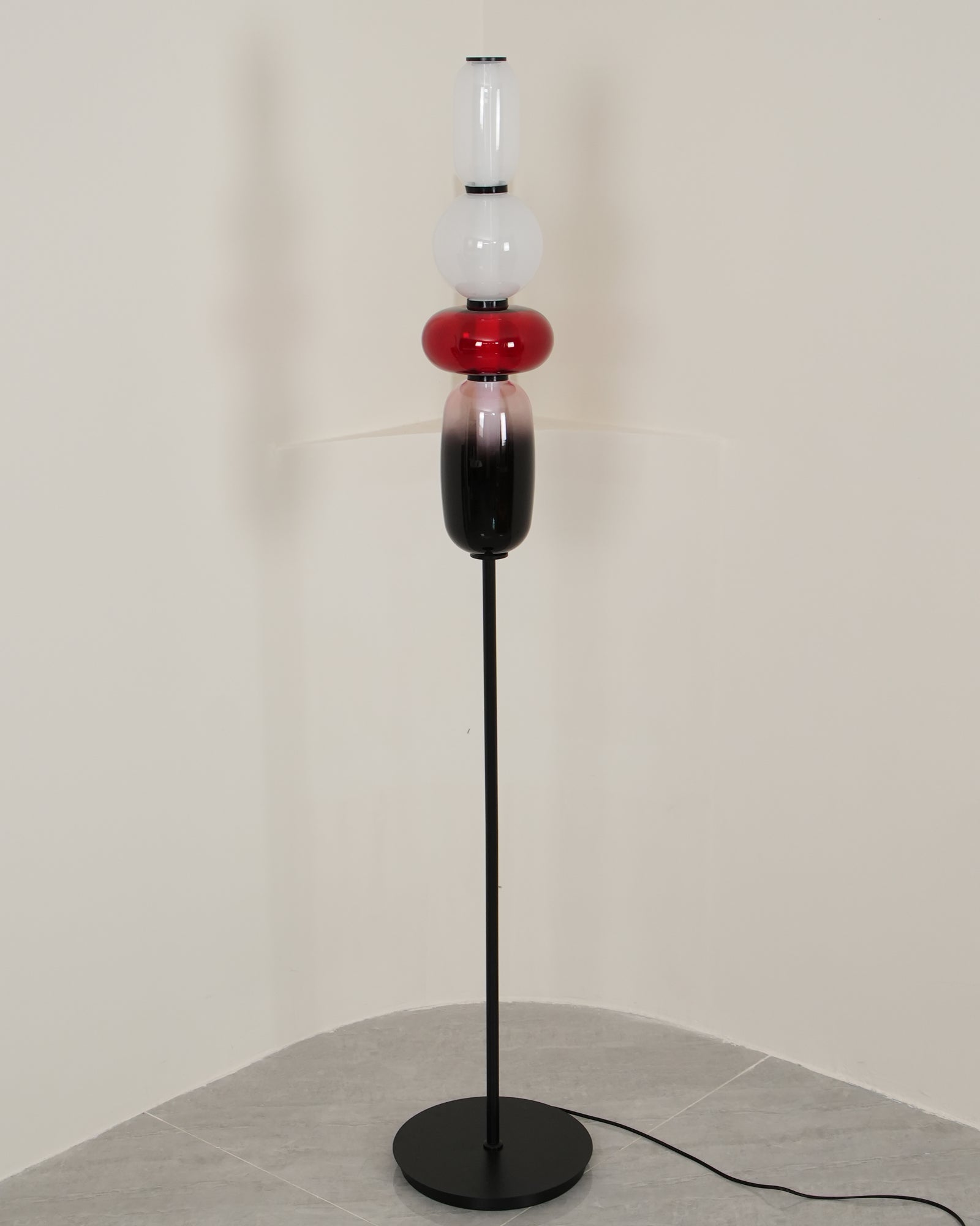 Willowshire Glass Floor Lamp