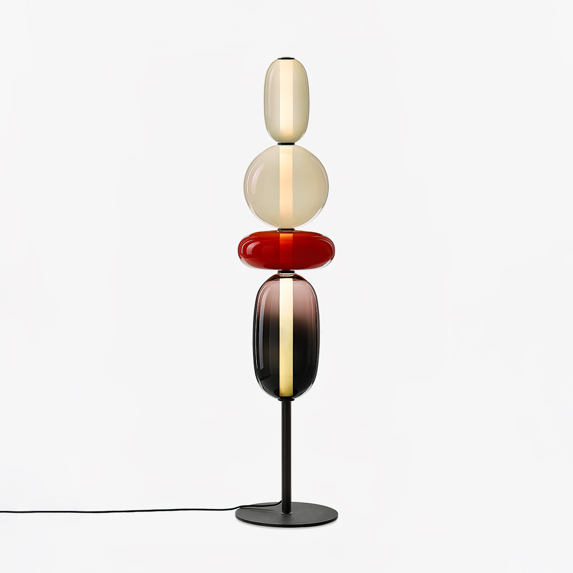 Willowshire Glass Floor Lamp