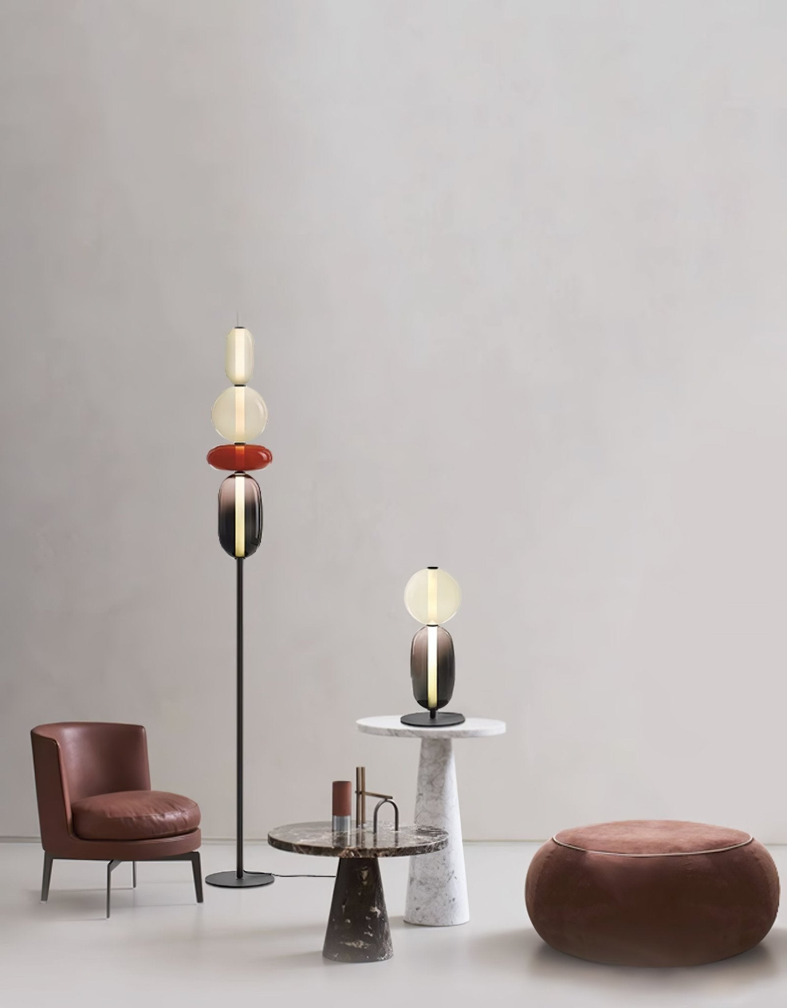 Willowshire Glass Floor Lamp