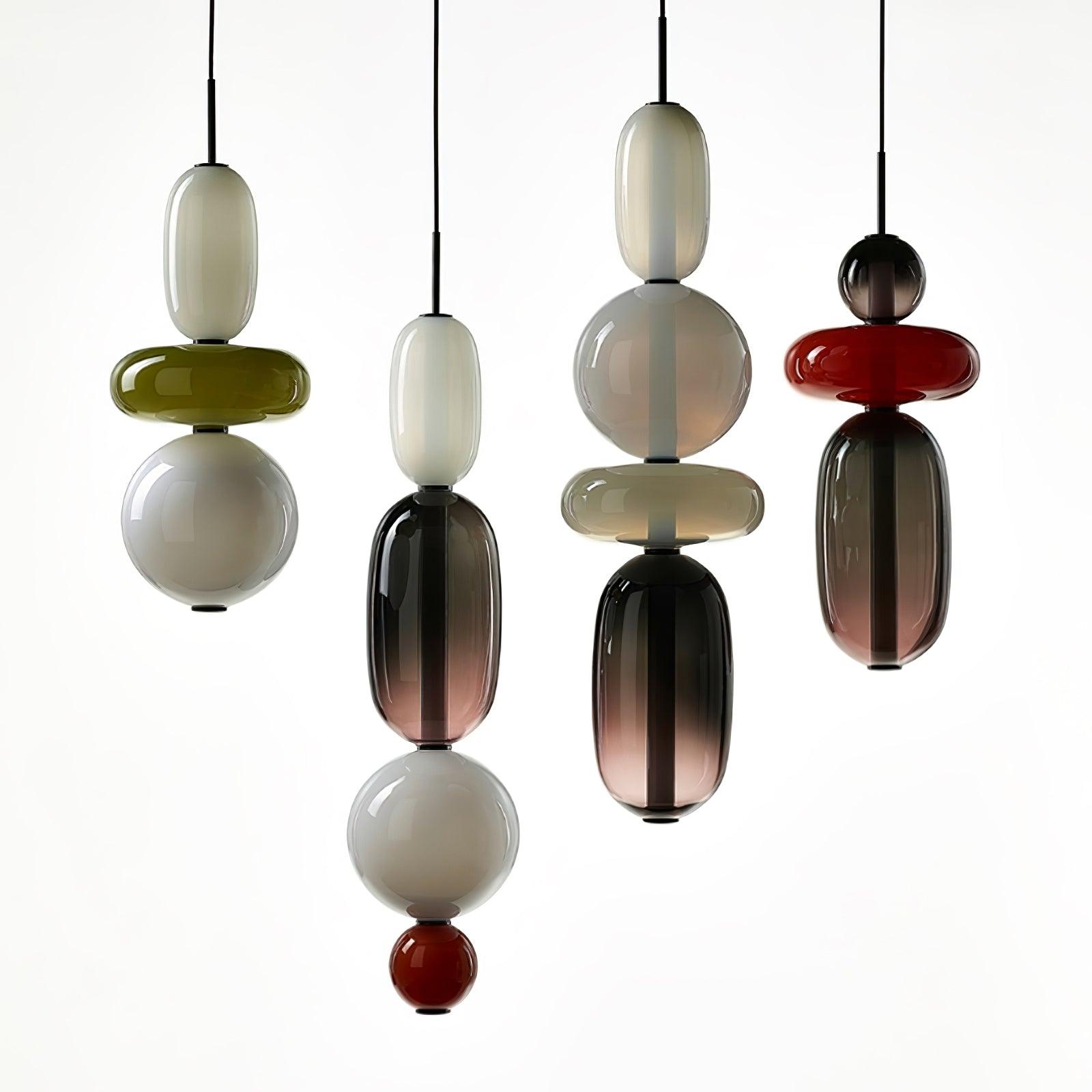 Lioraena Candied Glass Cluster Pendant Light