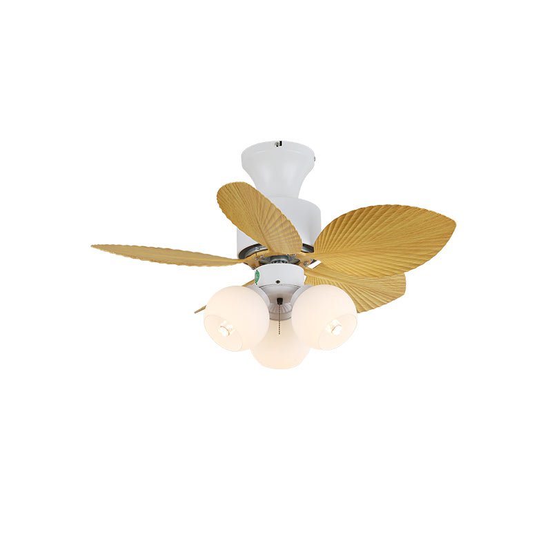 Celoia Colorful Glass Ceiling Fan Light