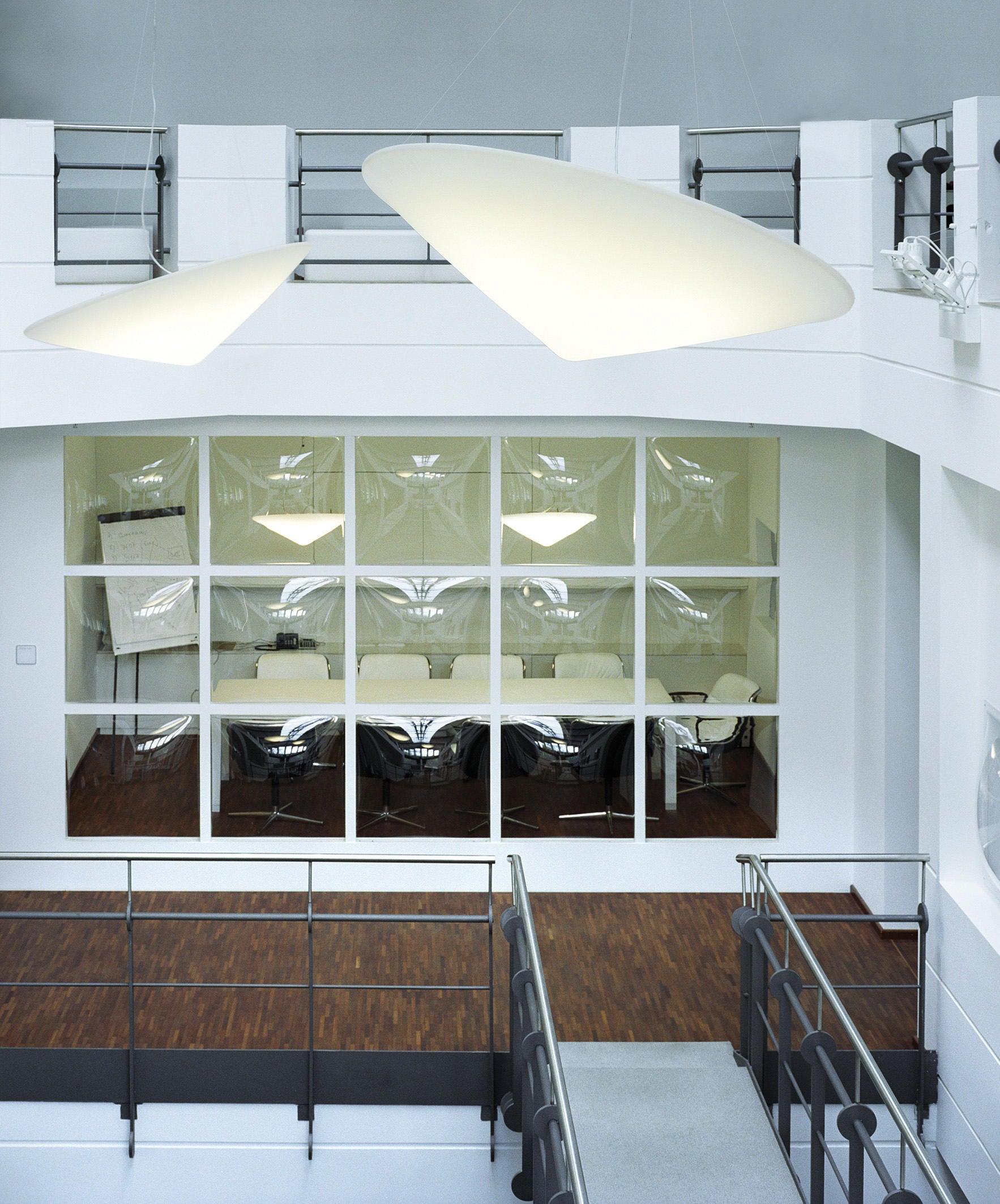 Othian Pendant Lamp Polyethylene Tilted Hat Minimalist