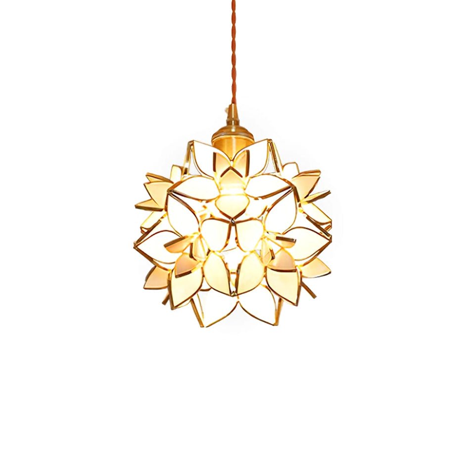 Amara Luxury Glass Pendant Light - Neutral Decor