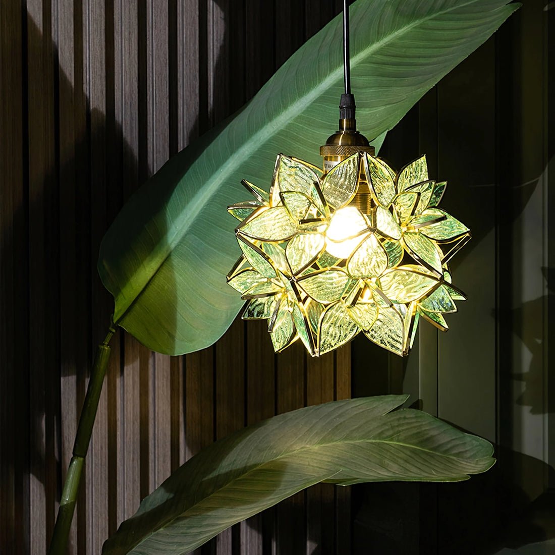 Amara Luxury Glass Pendant Light - Neutral Decor