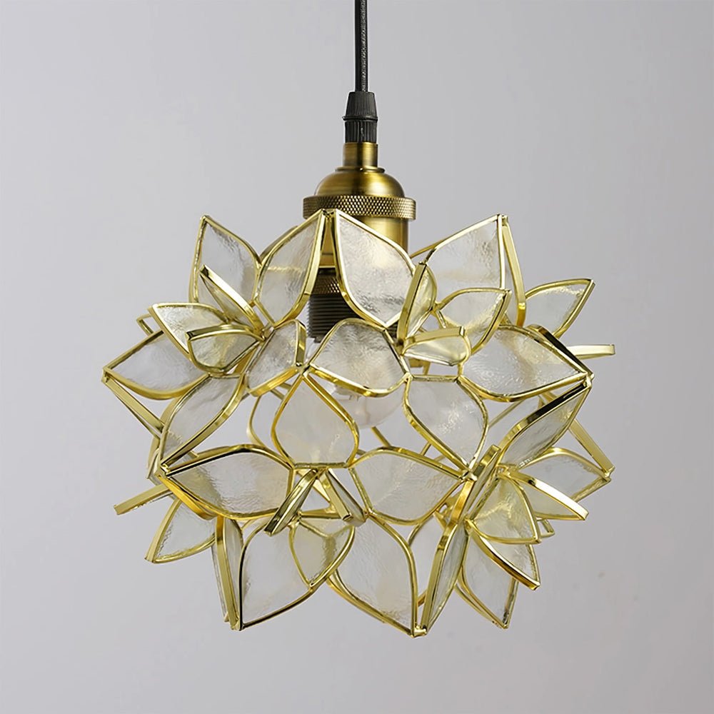 Amara Luxury Glass Pendant Light - Neutral Decor