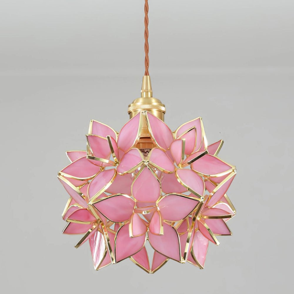 Amara Luxury Glass Pendant Light - Neutral Decor