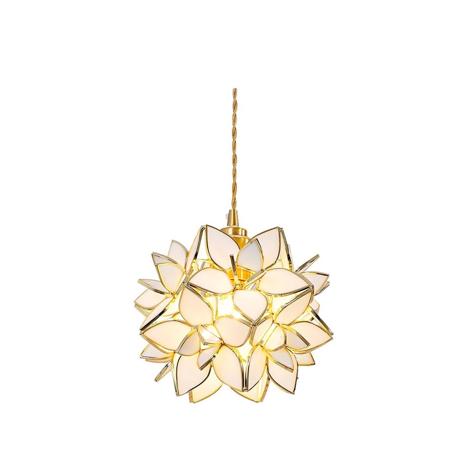 Amara Luxury Glass Pendant Light - Neutral Decor
