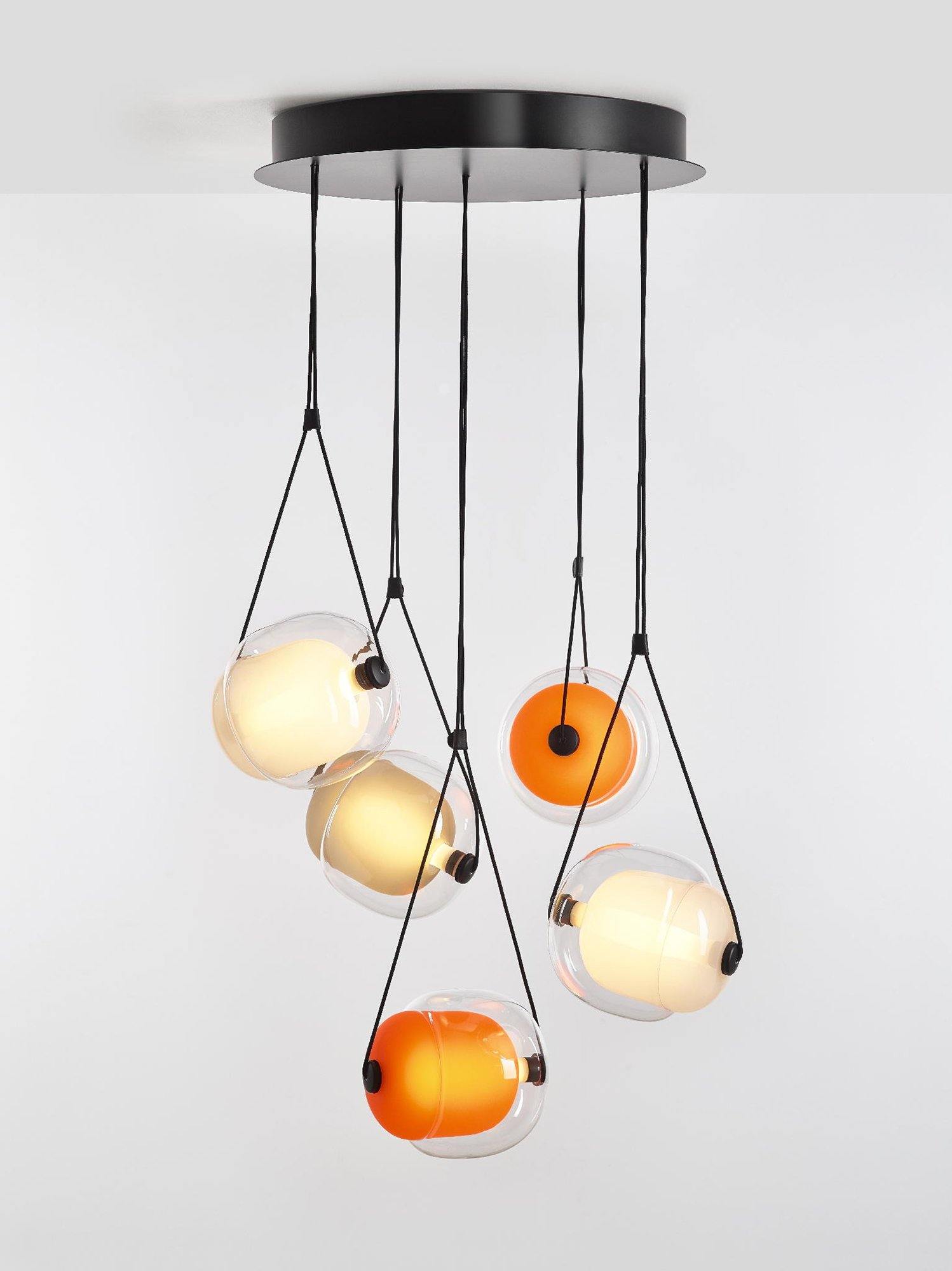 Ovexa Contemporary Glass Pendant Light