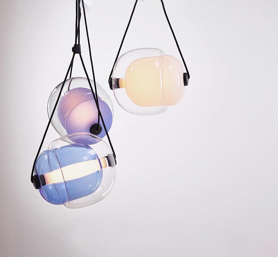 Ovexa Contemporary Glass Pendant Light